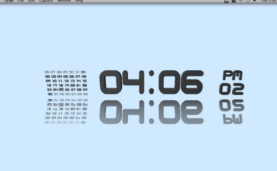 3DDesktopClock(3D桌面时钟工具) For Mac