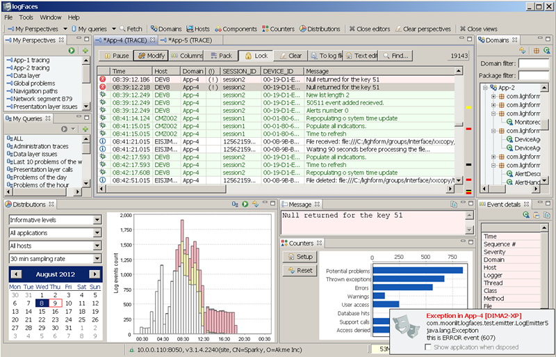 logFaces client For Mac x64