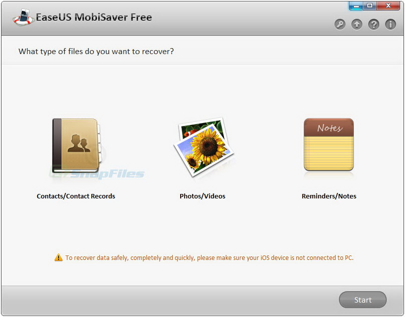 EaseUS MobiSaver Free For Mac