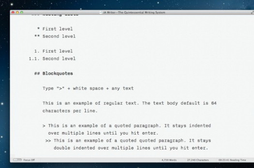 iA Writer For Mac