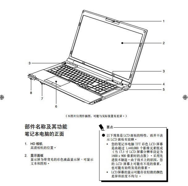 富士通Fujitsu LifeBook NH532笔记本电脑说明书