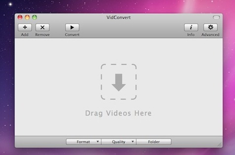 VidConvert For Mac