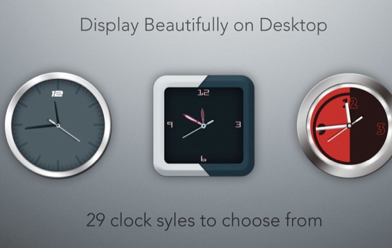 Desk Clock For Mac