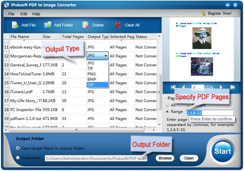 iPubsoft PDF to Image Converter