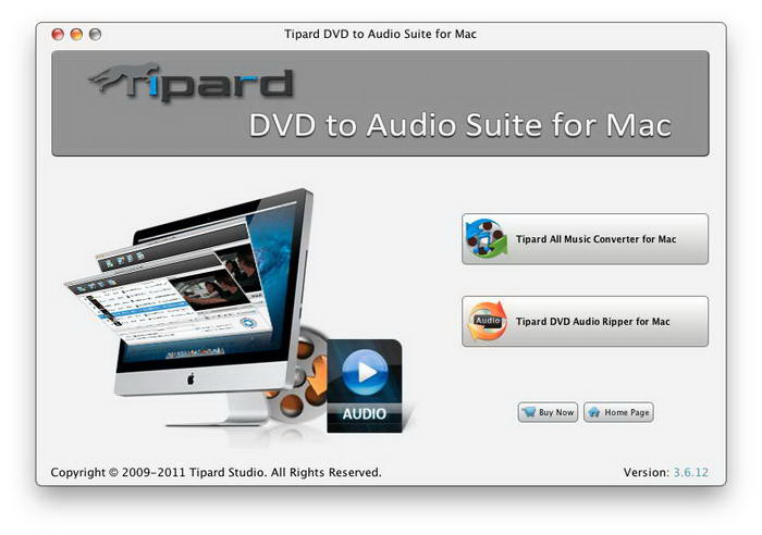 Tipard DVD to Audio Suite for Mac