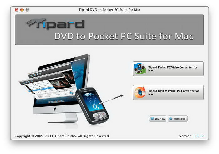 Tipard DVD to Pocket PC Suite for Mac