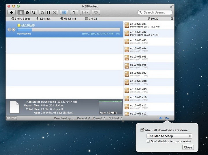 NZBVortex for Mac