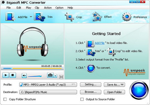 Bigasoft MPC Converter