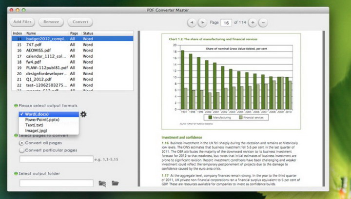 PDF Converter Master For Mac
