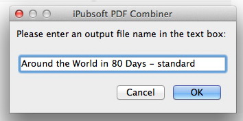 iPubsoft PDF Combiner for Mac