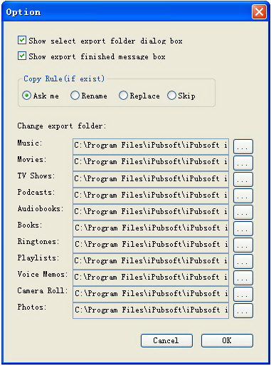 iPubsoft iPod to Computer Transfer