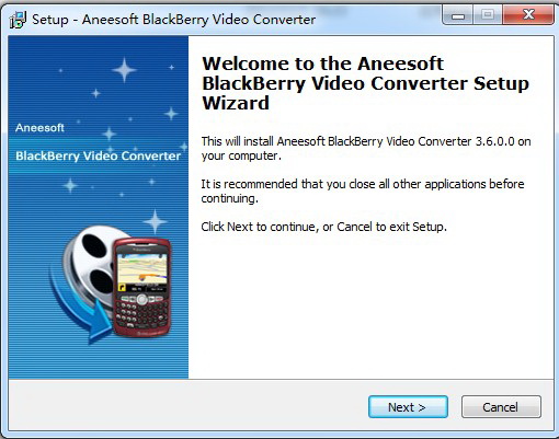 Aneesoft BlackBerry Video Converter