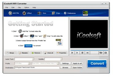 icoolsoft WMV Converter