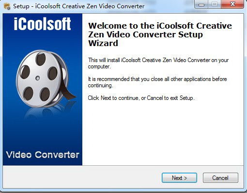 icoolsoft Creative Zen Video Converter