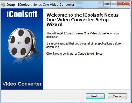 icoolsoft Nexus One Video Converter