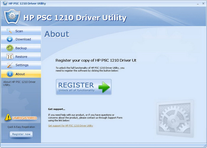 HP PSC 1210 Driver Utility