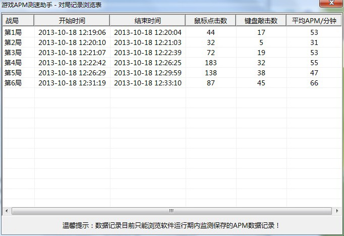 火凤凰游戏APM实时手速测试器