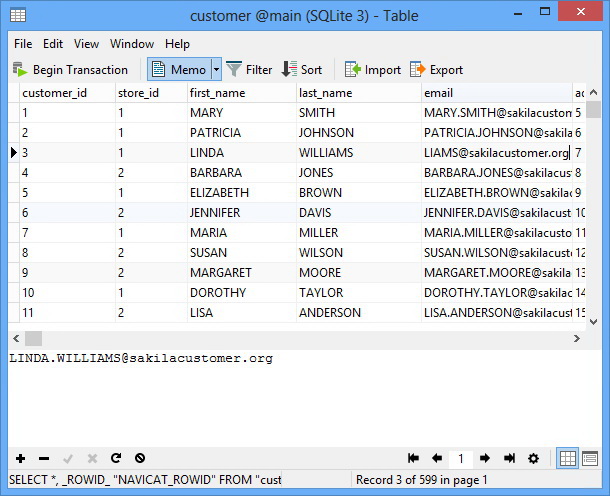 Navicat for SQLite (32 bit) 简体中文版