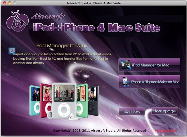 4videosoft iPod + iPhone 4 Mac Suite