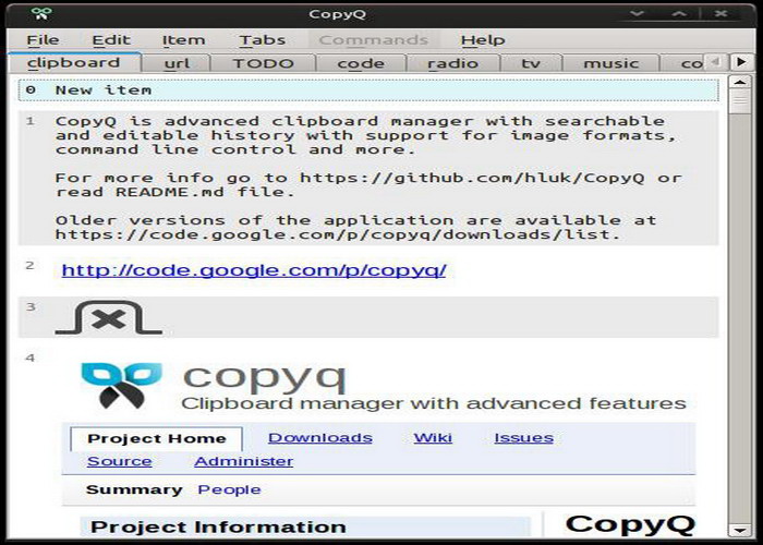 CopyQ Portable