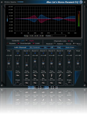 Blue Cat-s Stereo Parametr'EQ For Mac AAX