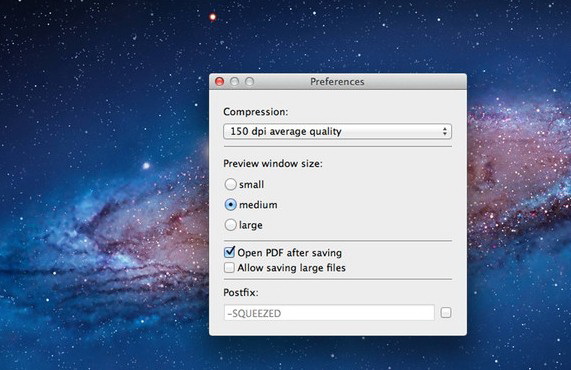 PDF Squeezer For Mac