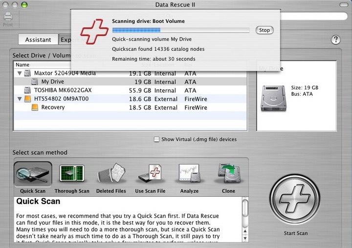 Data Rescue  For Mac