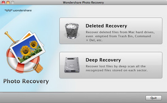 Mac Photo Recovery for MAC