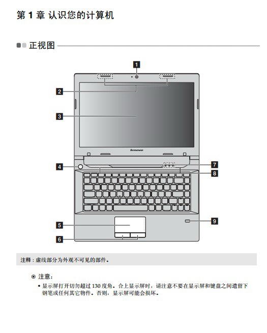 联想Lenovo B4400笔记本电脑说明书