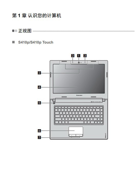 联想IdeaPad S410p笔记本电脑使用说明书