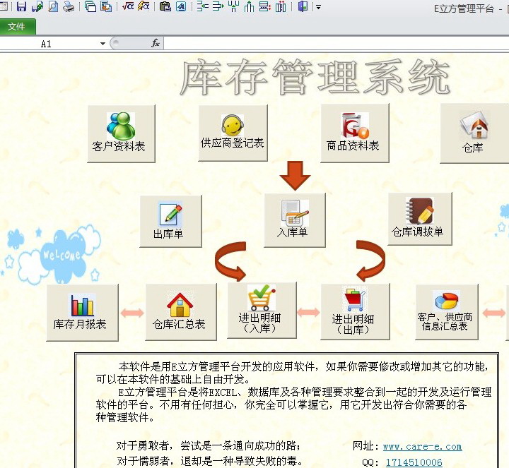 E立方免费库存管理系统