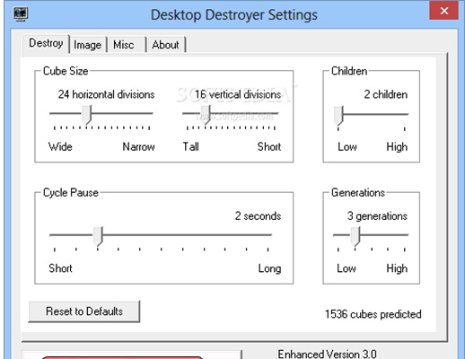 3D Desktop Destroyer