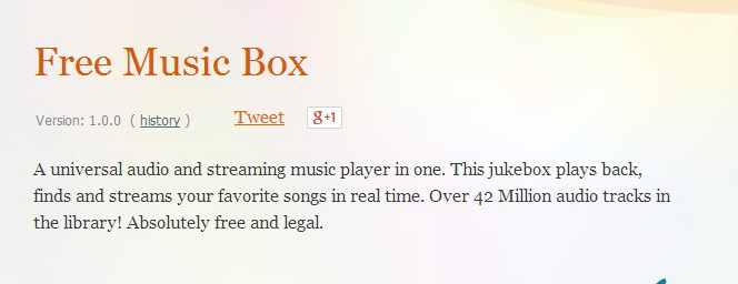 Free Music Box