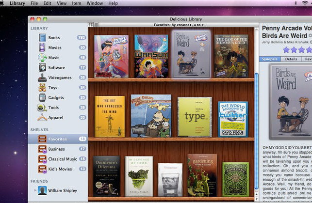 Delicious Library 2 For Mac