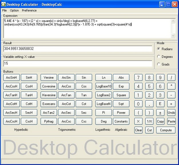 DesktopCalc