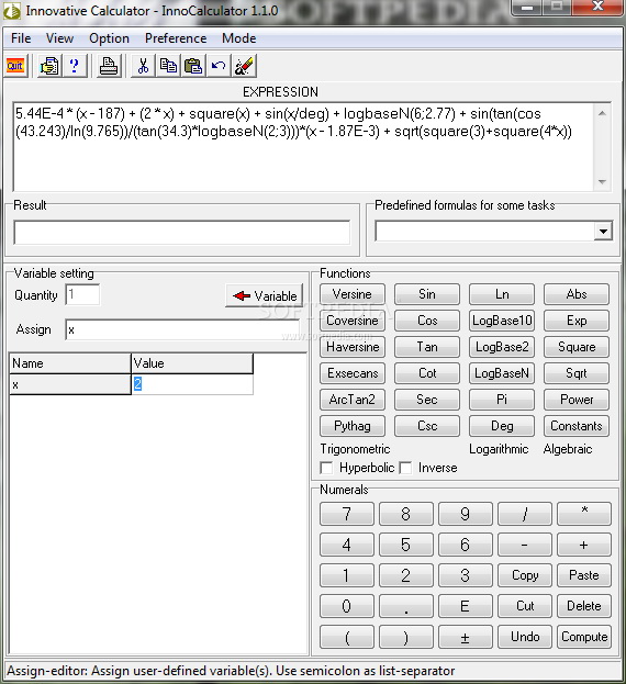 InnoCalculator