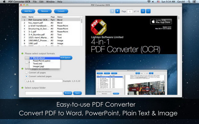 PDF Converter OCR For Mac