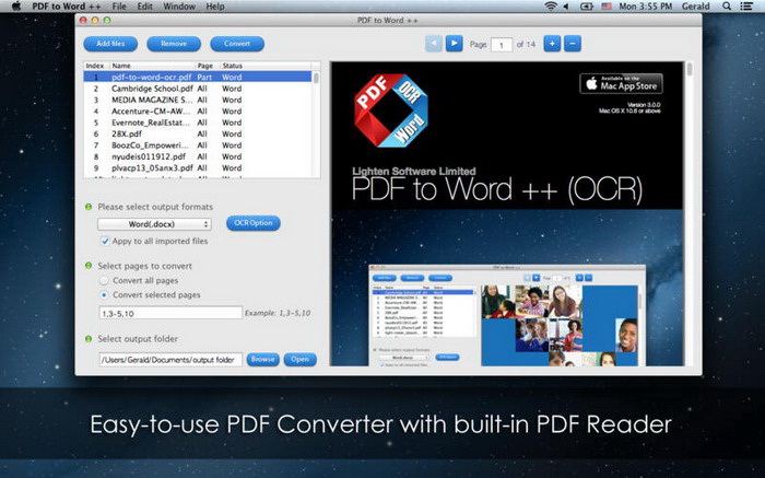 PDF to Word OCR