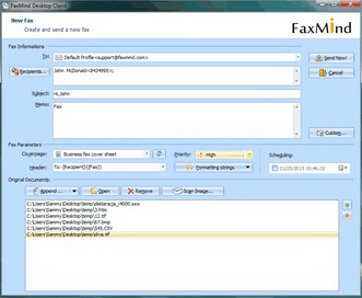 Faxmind Server