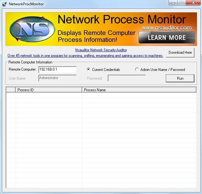 NetworkProcMonitor