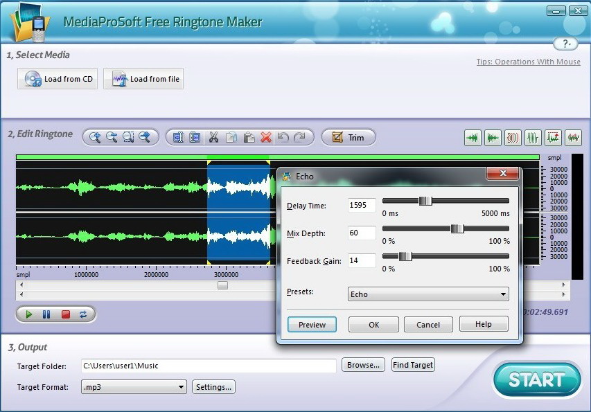 MediaProSoft Free Ringtone Maker