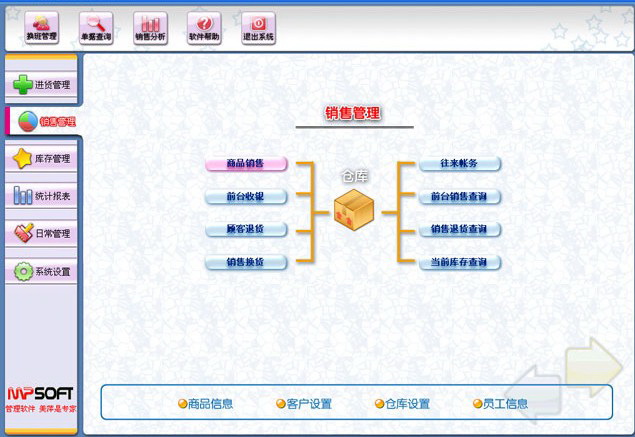 美萍服装销售管理系统