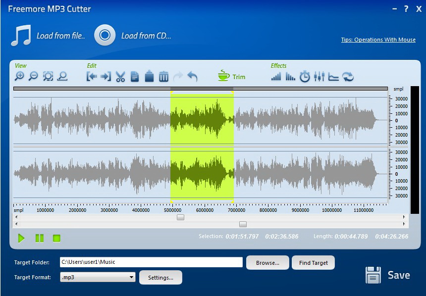 Freemore MP3 Cutter