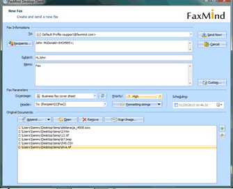 Faxmind Email to Fax Server