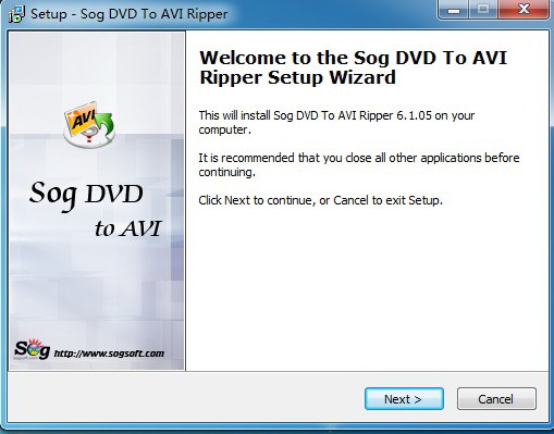 Sog DVD to AVI ripper