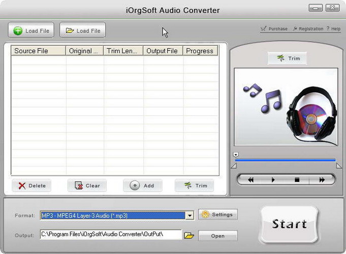 iOrgSoft Audio Converter For Mac