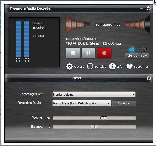 Freemore Audio Recorder