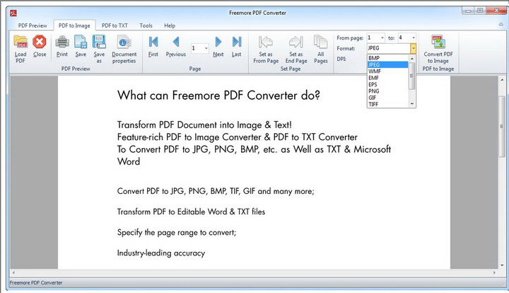 Freemore PDF Converter