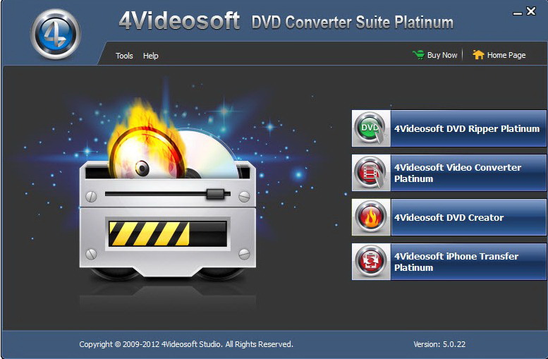 4Videosoft DVD Converter Suite Platinum