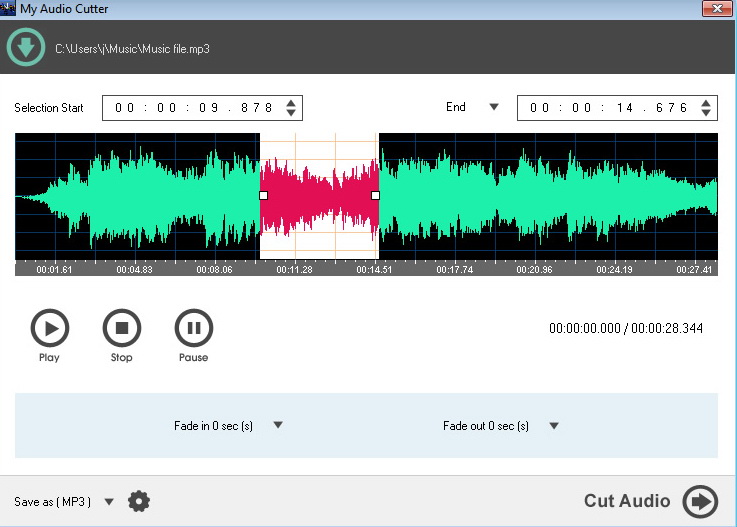 My Audio Cutter